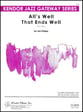 All's Well That Ends Well Jazz Ensemble sheet music cover
